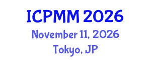International Conference on Pain Medicine and Management (ICPMM) November 11, 2026 - Tokyo, Japan International Conference on Pain Medicine and Management (ICPMM) November 11, 2026 - Tokyo, Japan