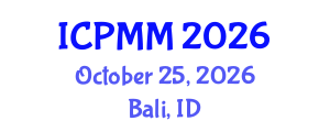 International Conference on Pain Medicine and Management (ICPMM) October 25, 2026 - Bali, Indonesia International Conference on Pain Medicine and Management (ICPMM) October 25, 2026 - Bali, Indonesia