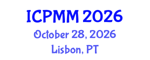 International Conference on Pain Medicine and Management (ICPMM) October 28, 2026 - Lisbon, Portugal International Conference on Pain Medicine and Management (ICPMM) October 28, 2026 - Lisbon, Portugal