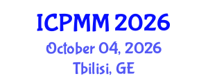 International Conference on Pain Medicine and Management (ICPMM) October 04, 2026 - Tbilisi, Georgia