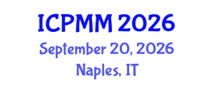 International Conference on Pain Medicine and Management (ICPMM) September 20, 2026 - Naples, Italy International Conference on Pain Medicine and Management (ICPMM) September 20, 2026 - Naples, Italy