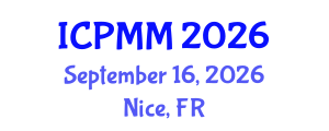 International Conference on Pain Medicine and Management (ICPMM) September 16, 2026 - Nice, France International Conference on Pain Medicine and Management (ICPMM) September 16, 2026 - Nice, France