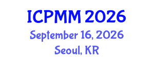 International Conference on Pain Medicine and Management (ICPMM) September 16, 2026 - Seoul, Republic of Korea International Conference on Pain Medicine and Management (ICPMM) September 16, 2026 - Seoul, Republic of Korea
