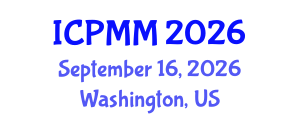 International Conference on Pain Medicine and Management (ICPMM) September 16, 2026 - Washington, United States International Conference on Pain Medicine and Management (ICPMM) September 16, 2026 - Washington, United States