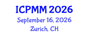 International Conference on Pain Medicine and Management (ICPMM) September 16, 2026 - Zurich, Switzerland International Conference on Pain Medicine and Management (ICPMM) September 16, 2026 - Zurich, Switzerland