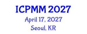 International Conference on Pain Medicine and Management (ICPMM) April 17, 2027 - Seoul, Republic of Korea International Conference on Pain Medicine and Management (ICPMM) April 17, 2027 - Seoul, Republic of Korea