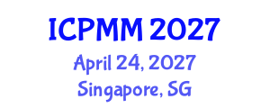 International Conference on Pain Medicine and Management (ICPMM) April 24, 2027 - Singapore, Singapore International Conference on Pain Medicine and Management (ICPMM) April 24, 2027 - Singapore, Singapore