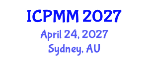 International Conference on Pain Medicine and Management (ICPMM) April 24, 2027 - Sydney, Australia International Conference on Pain Medicine and Management (ICPMM) April 24, 2027 - Sydney, Australia