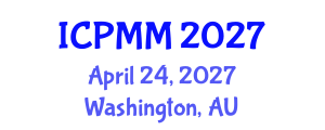 International Conference on Pain Medicine and Management (ICPMM) April 24, 2027 - Washington, Australia International Conference on Pain Medicine and Management (ICPMM) April 24, 2027 - Washington, Australia