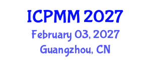 International Conference on Pain Medicine and Management (ICPMM) February 03, 2027 - Guangzhou, China International Conference on Pain Medicine and Management (ICPMM) February 03, 2027 - Guangzhou, China