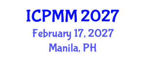International Conference on Pain Medicine and Management (ICPMM) February 17, 2027 - Manila, Philippines International Conference on Pain Medicine and Management (ICPMM) February 17, 2027 - Manila, Philippines