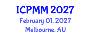 International Conference on Pain Medicine and Management (ICPMM) February 01, 2027 - Melbourne, Australia International Conference on Pain Medicine and Management (ICPMM) February 01, 2027 - Melbourne, Australia