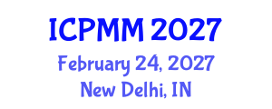International Conference on Pain Medicine and Management (ICPMM) February 24, 2027 - New Delhi, India International Conference on Pain Medicine and Management (ICPMM) February 24, 2027 - New Delhi, India