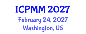 International Conference on Pain Medicine and Management (ICPMM) February 24, 2027 - Washington, United States International Conference on Pain Medicine and Management (ICPMM) February 24, 2027 - Washington, United States