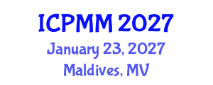 International Conference on Pain Medicine and Management (ICPMM) January 23, 2027 - Maldives, Maldives International Conference on Pain Medicine and Management (ICPMM) January 23, 2027 - Maldives, Maldives