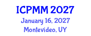 International Conference on Pain Medicine and Management (ICPMM) January 16, 2027 - Montevideo, Uruguay International Conference on Pain Medicine and Management (ICPMM) January 16, 2027 - Montevideo, Uruguay