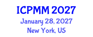 International Conference on Pain Medicine and Management (ICPMM) January 28, 2027 - New York, United States International Conference on Pain Medicine and Management (ICPMM) January 28, 2027 - New York, United States