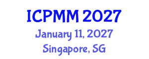 International Conference on Pain Medicine and Management (ICPMM) January 11, 2027 - Singapore, Singapore International Conference on Pain Medicine and Management (ICPMM) January 11, 2027 - Singapore, Singapore