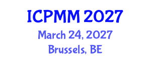 International Conference on Pain Medicine and Management (ICPMM) March 24, 2027 - Brussels, Belgium International Conference on Pain Medicine and Management (ICPMM) March 24, 2027 - Brussels, Belgium