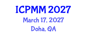 International Conference on Pain Medicine and Management (ICPMM) March 17, 2027 - Doha, Qatar International Conference on Pain Medicine and Management (ICPMM) March 17, 2027 - Doha, Qatar
