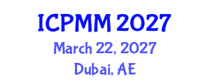 International Conference on Pain Medicine and Management (ICPMM) March 22, 2027 - Dubai, United Arab Emirates
