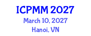 International Conference on Pain Medicine and Management (ICPMM) March 10, 2027 - Hanoi, Vietnam