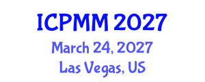 International Conference on Pain Medicine and Management (ICPMM) March 24, 2027 - Las Vegas, United States