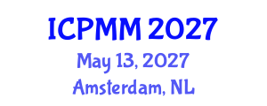International Conference on Pain Medicine and Management (ICPMM) May 13, 2027 - Amsterdam, Netherlands International Conference on Pain Medicine and Management (ICPMM) May 13, 2027 - Amsterdam, Netherlands
