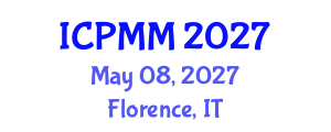 International Conference on Pain Medicine and Management (ICPMM) May 08, 2027 - Florence, Italy International Conference on Pain Medicine and Management (ICPMM) May 08, 2027 - Florence, Italy