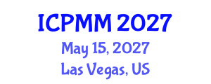 International Conference on Pain Medicine and Management (ICPMM) May 15, 2027 - Las Vegas, United States