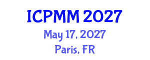 International Conference on Pain Medicine and Management (ICPMM) May 17, 2027 - Paris, France International Conference on Pain Medicine and Management (ICPMM) May 17, 2027 - Paris, France