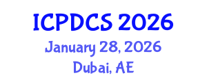 International Conference on Parallel and Distributed Computing Systems (ICPDCS) January 28, 2026 - Dubai, United Arab Emirates