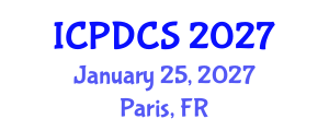 International Conference on Parallel and Distributed Computing Systems (ICPDCS) January 25, 2027 - Paris, France International Conference on Parallel and Distributed Computing Systems (ICPDCS) January 25, 2027 - Paris, France