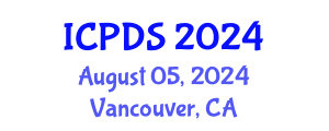 International Conference on Parallel and Distributed Systems (ICPDS) August 05, 2024 - Vancouver, Canada
