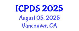 International Conference on Parallel and Distributed Systems (ICPDS) August 05, 2025 - Vancouver, Canada