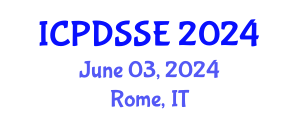 International Conference on Parallel, Distributed Systems and Software Engineering (ICPDSSE) June 03, 2024 - Rome, Italy