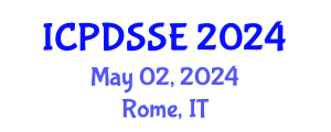 International Conference on Parallel, Distributed Systems and Software Engineering (ICPDSSE) May 02, 2024 - Rome, Italy