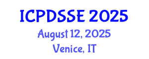 International Conference on Parallel, Distributed Systems and Software Engineering (ICPDSSE) August 12, 2025 - Venice, Italy