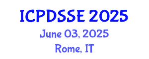 International Conference on Parallel, Distributed Systems and Software Engineering (ICPDSSE) June 03, 2025 - Rome, Italy
