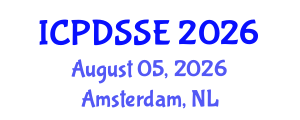 International Conference on Parallel, Distributed Systems and Software Engineering (ICPDSSE) August 05, 2026 - Amsterdam, Netherlands