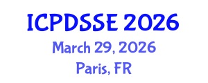 International Conference on Parallel, Distributed Systems and Software Engineering (ICPDSSE) March 29, 2026 - Paris, France