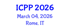 International Conference on Parallel Processing (ICPP) March 04, 2026 - Rome, Italy