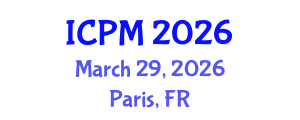 International Conference on Parasitology and Microbiology (ICPM) March 29, 2026 - Paris, France