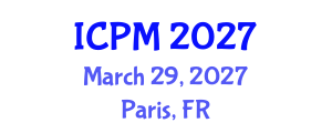 International Conference on Parasitology and Microbiology (ICPM) March 29, 2027 - Paris, France International Conference on Parasitology and Microbiology (ICPM) March 29, 2027 - Paris, France