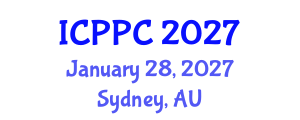 International Conference on Particle Physics and Cosmology (ICPPC) January 28, 2027 - Sydney, Australia International Conference on Particle Physics and Cosmology (ICPPC) January 28, 2027 - Sydney, Australia