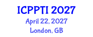 International Conference on Particle Physics, Technology and Instrumentation (ICPPTI) April 22, 2027 - London, United Kingdom