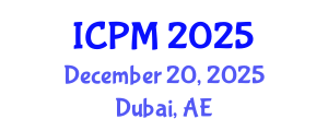 International Conference on Pathology and Microbiology (ICPM) December 20, 2025 - Dubai, United Arab Emirates