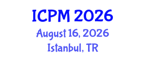 International Conference on Pathology and Microbiology (ICPM) August 16, 2026 - Istanbul, Turkey