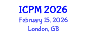 International Conference on Pathology and Microbiology (ICPM) February 15, 2026 - London, United Kingdom