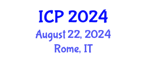 International Conference on Pathology (ICP) August 22, 2024 - Rome, Italy